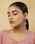 Avara Oxidised Dangler Earrings