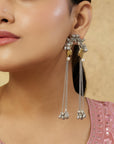 Eervi Oxidised Dangler Earrings
