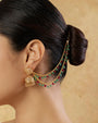 Paakhi Temple Ear Chain