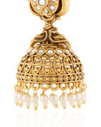 Ahni Temple Jhumka Earrings
