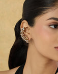 Ahnira Kundan Polki Ear Cuff