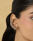 Ahnira Kundan Polki Ear Cuff