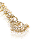 Kundan Polki Gold Bridal Chaandbali Earrings