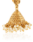 Aarvya Temple Jhumkas