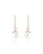 Kyra Everyday 925 Silver Drop Earrings