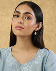 Kundan Gold Drop Earrings