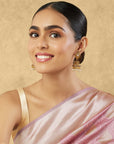 Gold Temple Statement Jhumkas