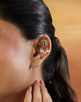 Pearl Temple Bugadi Ear Cuffs