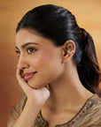 Pearl Temple Bugadi Ear Cuffs