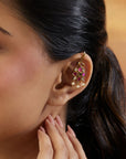 Ruby Temple Bugadi Ear Cuffs
