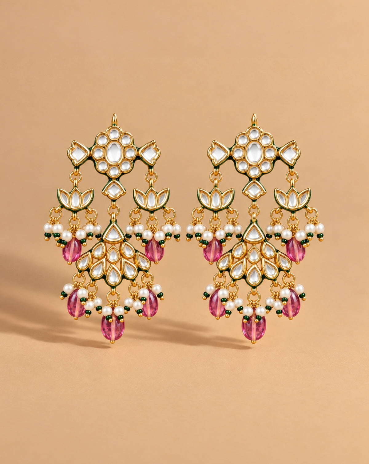 Kundan Festive Dangler Earrings