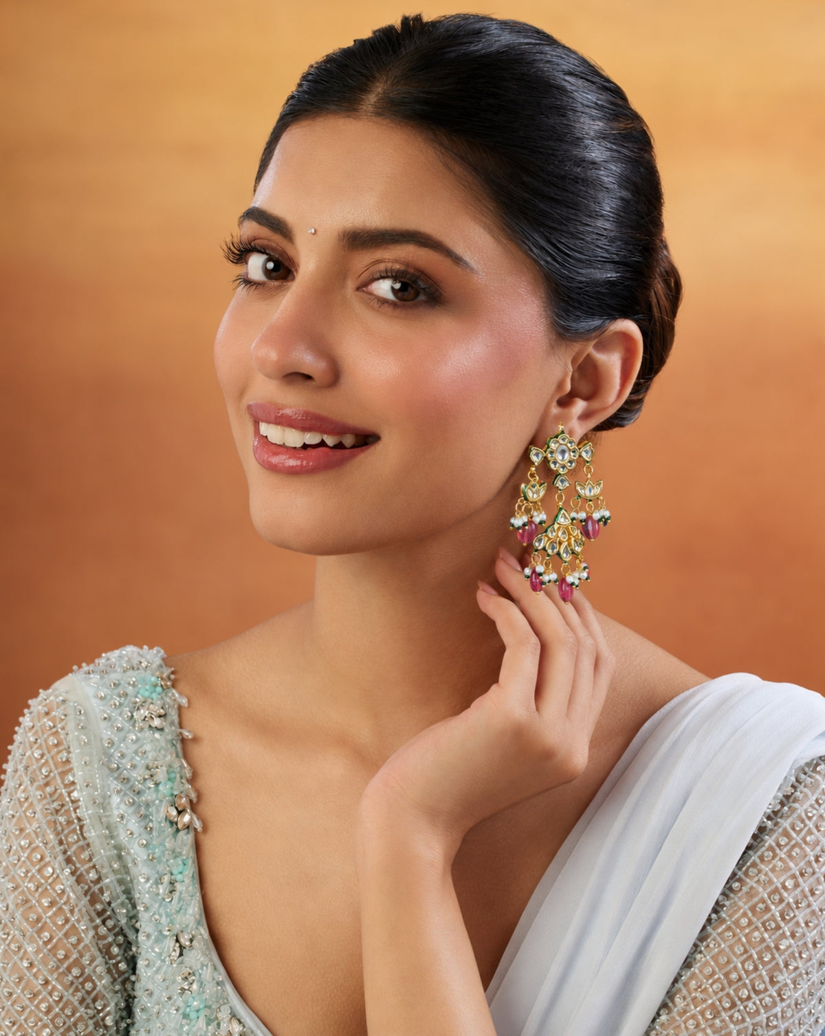 Kundan Festive Dangler Earrings