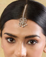 Zircon Classic Gold Maangtikka
