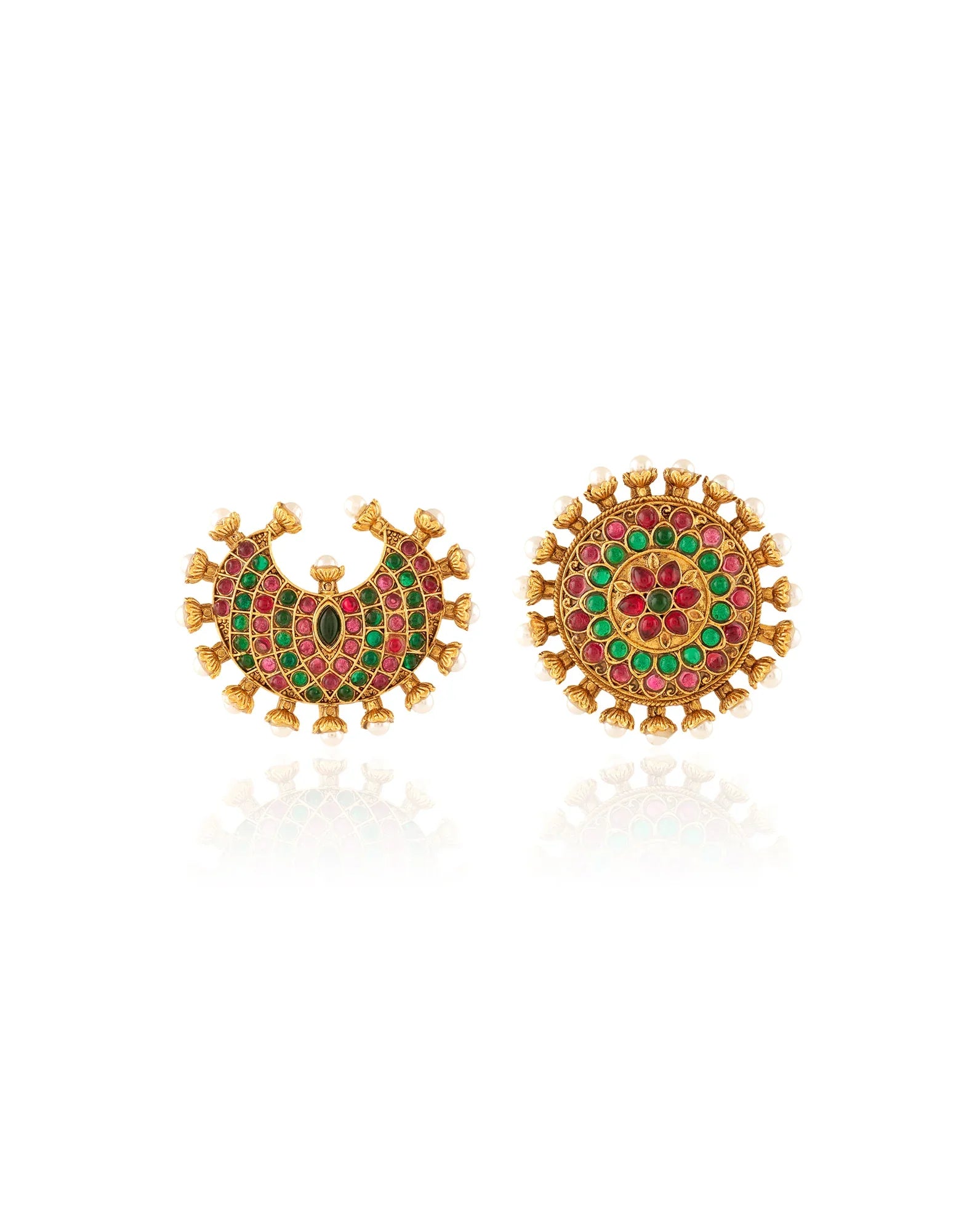 Amrupali Temple Hair Brooch Set