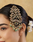 Kundan Polki Gold Passa for Women