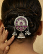 Nabhi Oxidised Hair Brooch