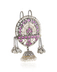 Nabhi Oxidised Hair Brooch