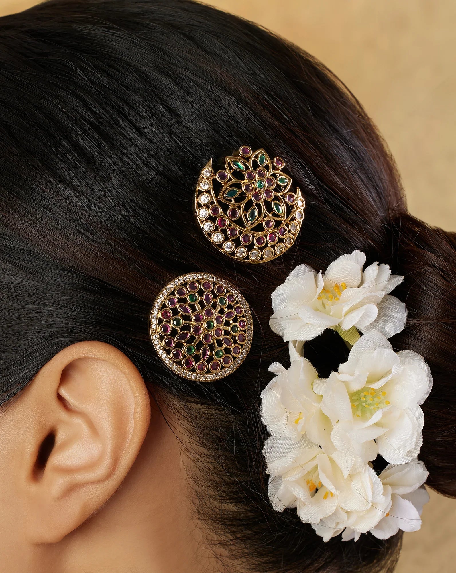 Samani Hair Brooch Set