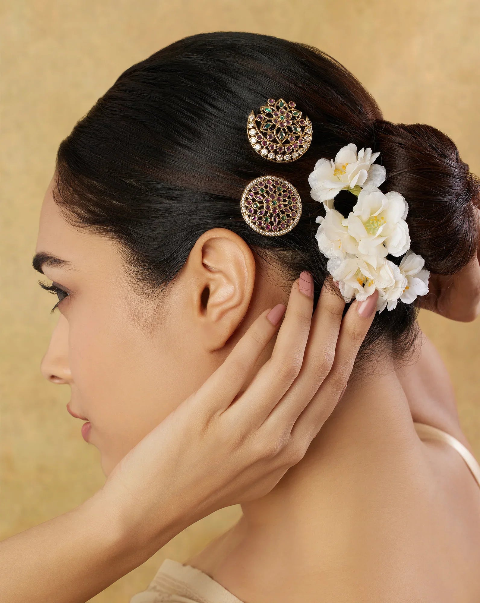 Samani Hair Brooch Set