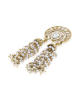 Pearl Gold Kundan Hair Brooch
