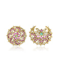 Gold Temple Hair Brooch Set