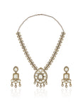 Kundan Polki Pendant Necklace Set