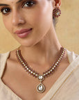 Kundan Pendant Necklace Set