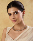 Festive Kundan Short Necklace Set