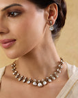 Kundan Short Necklace Set