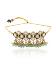 Kundan Polki Choker Necklace Set