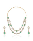 Festive Kundan Layered Necklace Set