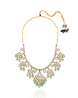 Kundan Drops Dangler Necklace Set