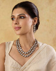 Kundan Layered Necklace Set