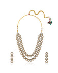 Kundan Layered Necklace Set