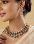 Kundan Drops Necklace Set