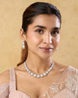 Zirconia Single Necklace Set