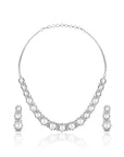 Zirconia Single Necklace Set