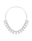 Zircon Pearls Necklace Set