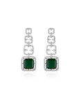 Emerald Zircon Necklace Set