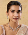 Short Zircon Necklace Set