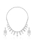 Short Zircon Necklace Set