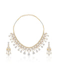 Short Zircon Statement Necklace Set