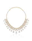 Short Zircon Statement Necklace Set