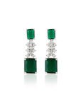 Zircon Emerald Necklace Set