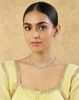Zircon Classic Queen Necklace Set