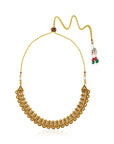 Golden Goddess Temple Necklace Set