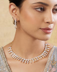 Aziza Two-Tone Necklace Set