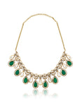 Ranisa Kundan Polki Necklace Set