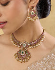Menka Temple Necklace Set