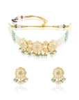 Mukta Kundan Necklace Set